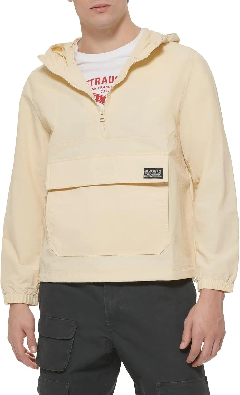 Легкая мужская ветровка Levi's Taslan с капюшоном Levi's