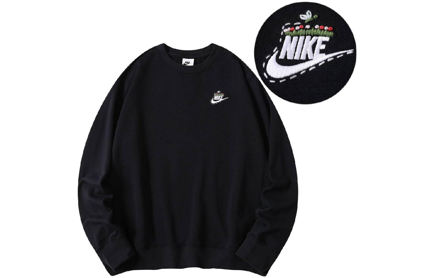 

Толстовка унисекс розовые кусты Nike, цвет Pink bushes