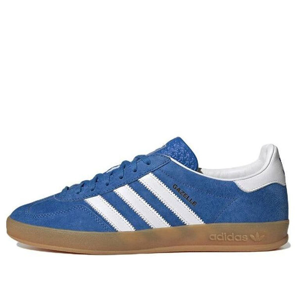 

Кроссовки gazelle indoor 'blue bird gum' Adidas, синий