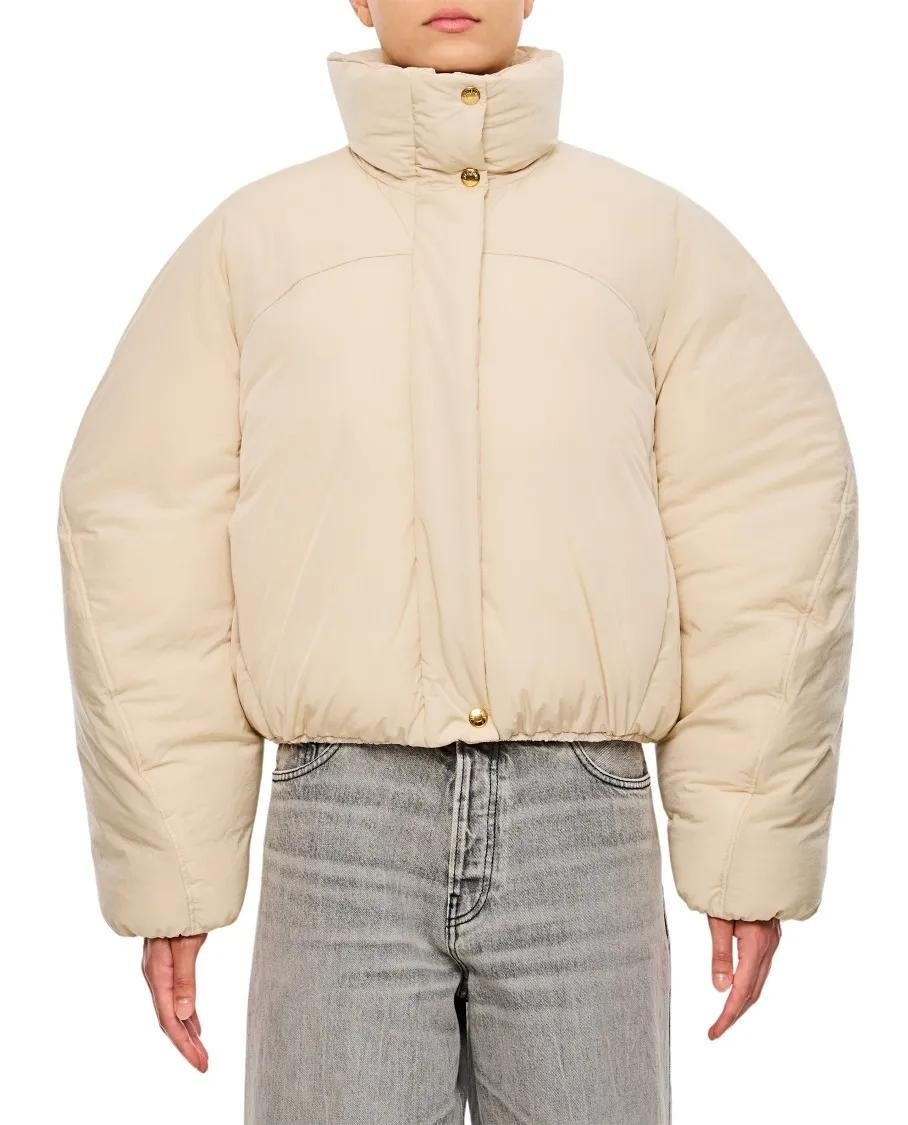 

Пуховик la doudoune courte caraco Jacquemus, бежевый