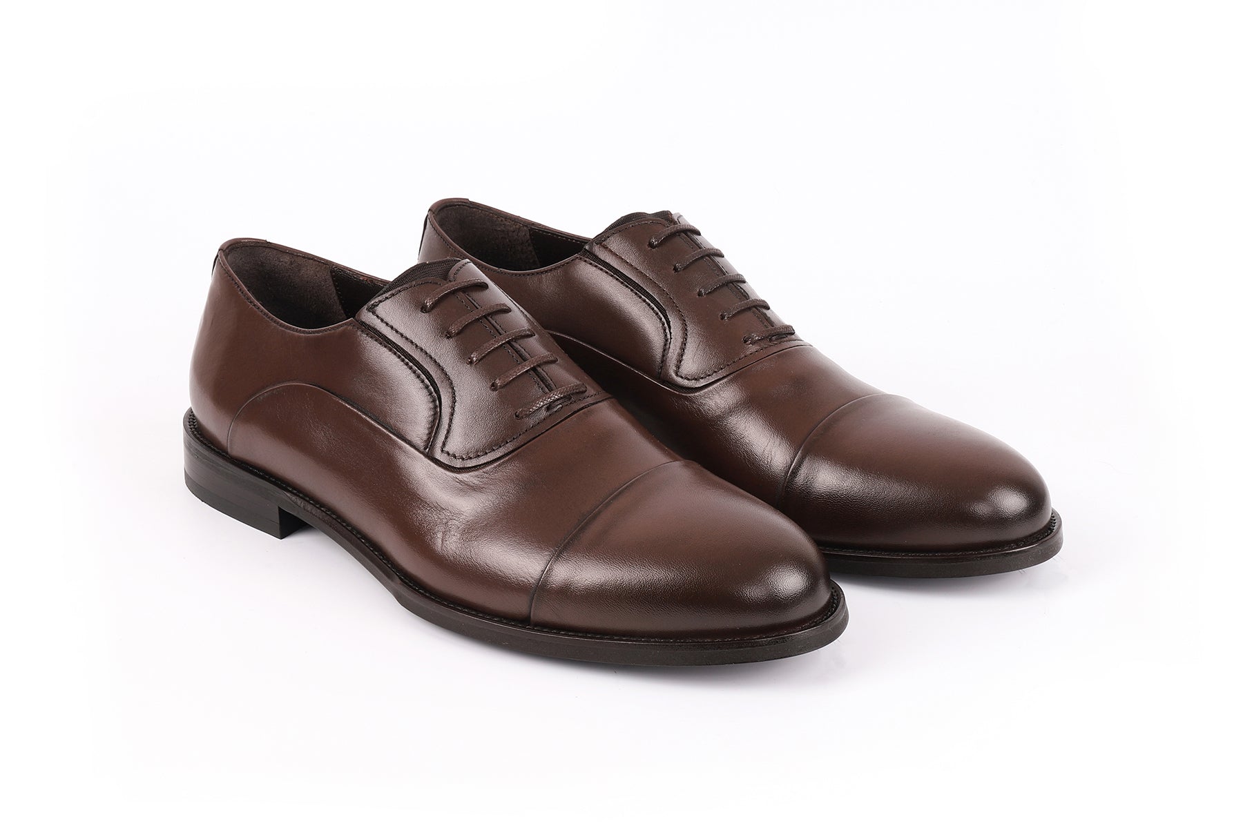 

Туфли-оксфорды Otto Cap Toe Vella Pais, коричневый