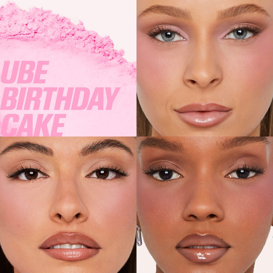 Рассыпчатая фиксирующая пудра Easy Bake Blurring - Ube Birthday Cake — фото 3