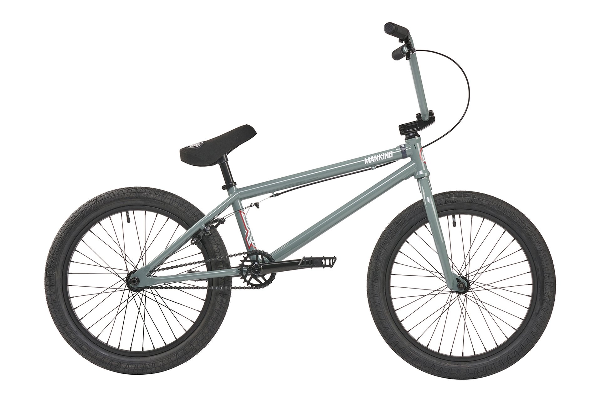 

Велосипед BMX Mankind NXS 20" - 20 дюймов - BMX - 2023, цвет Grau|Gloss Grey