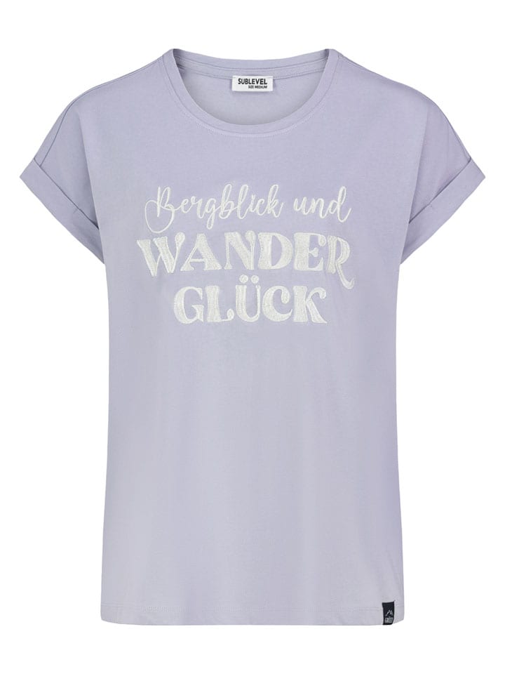 

Sublevel Футболка фиолетового цвета, Фиолетовый, Sublevel Футболка фиолетового цвета