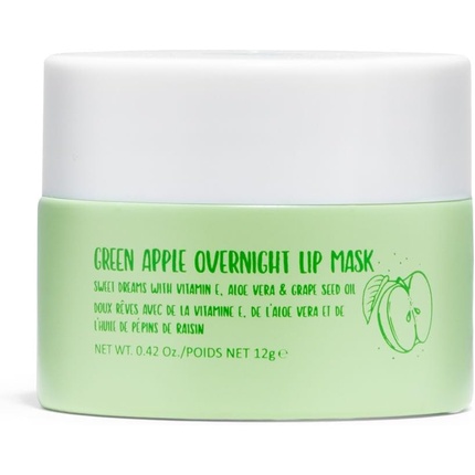 

Ночная маска для губ Sweet Dreams Green Apple с витамином Е, алоэ вера и маслом виноградных косточек 12 мл W7
