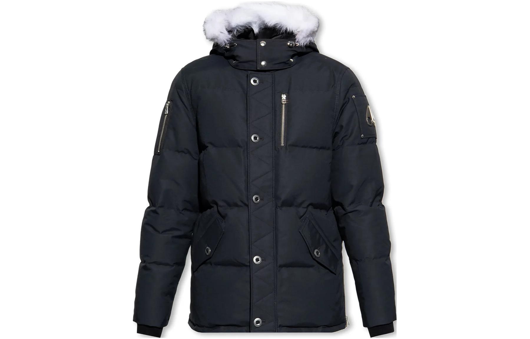 

Moose Knuckles Пуховик мужской темно-синий, Navy Blue