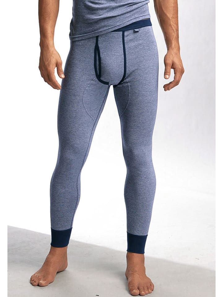 

CLIPPER EXCLUSIVE Длинное нижнее белье темно-синего цвета