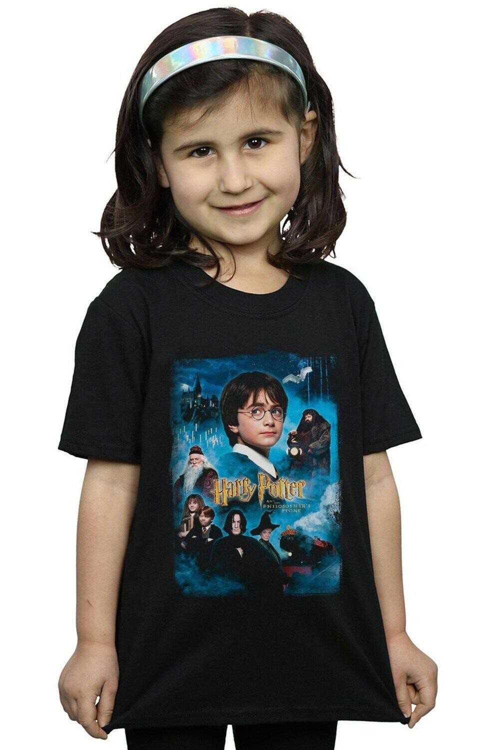 

Хлопковая футболка Philosopher's Stone Harry Potter, черный