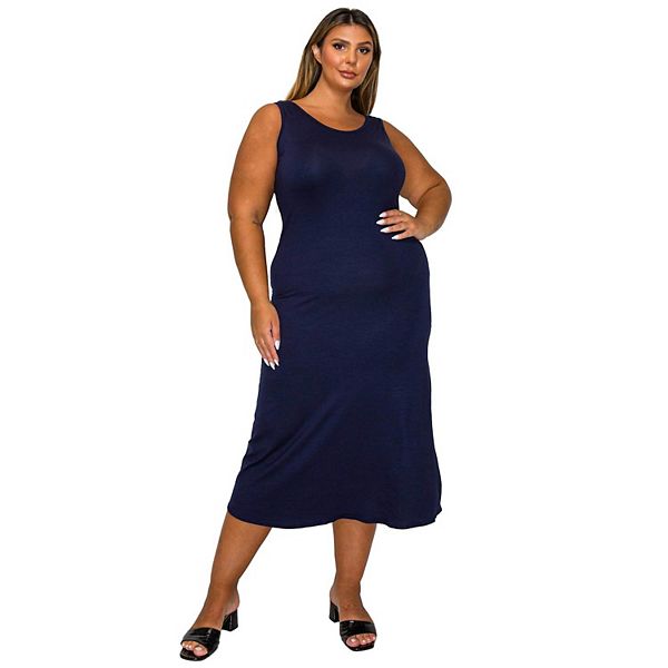 

Платье-майка Mellie Plus size L I V D, Navy