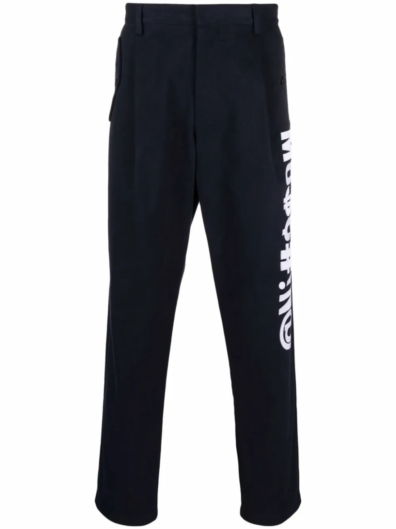 

Moschino брюки Symbols, синий