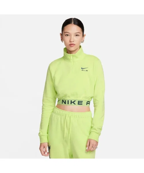 Топ Nike Sportswear Air Women's Fleece, флис, светло-зеленый