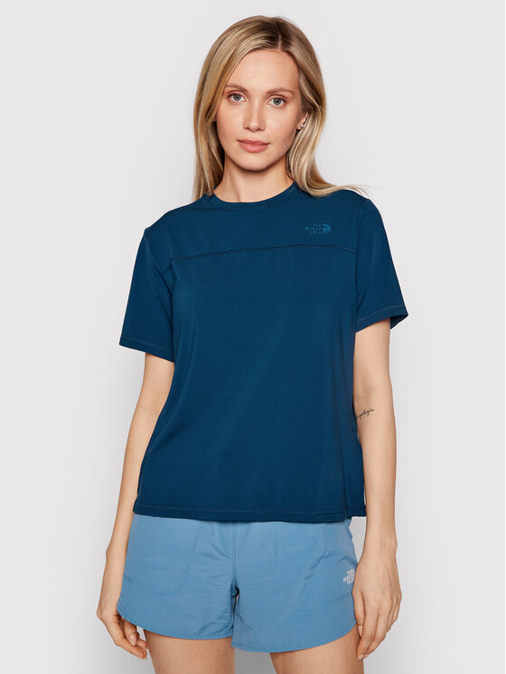 

Техническая футболка regular fit Back NF0A3LC9 The North Face, синий