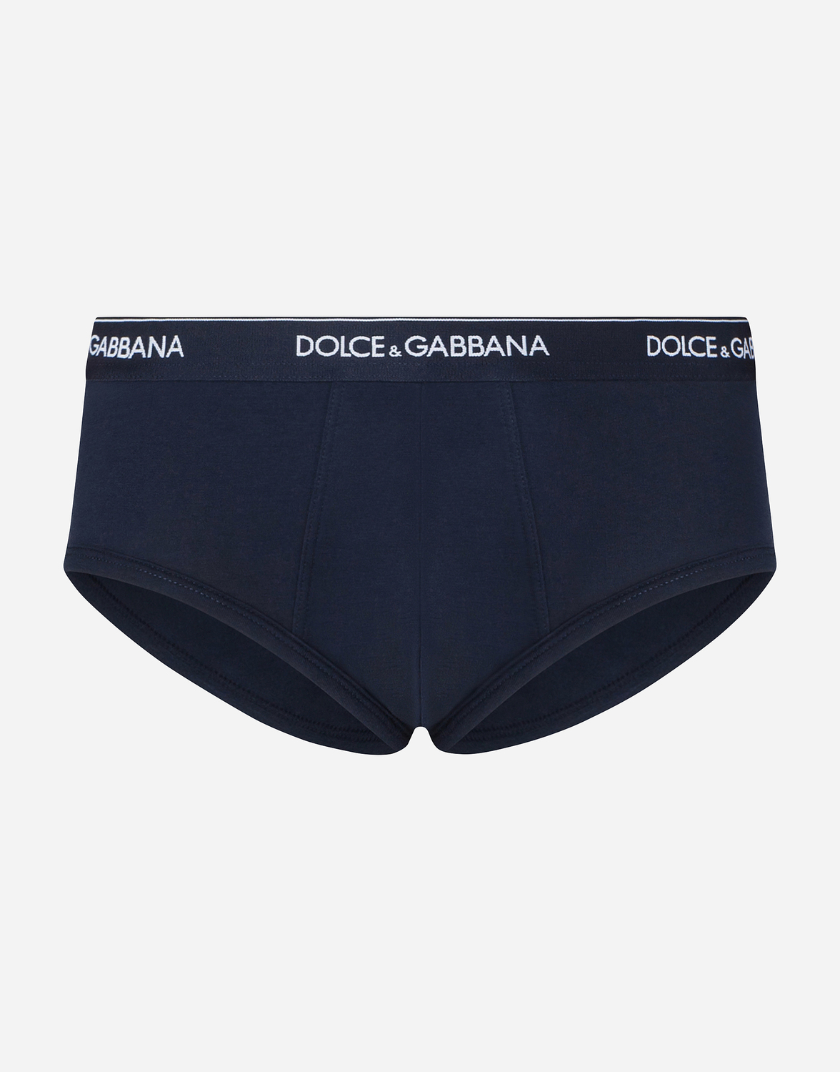 Двухупаковка трусов brando из эластичного хлопка Dolce & Gabbana, синий — фото 3