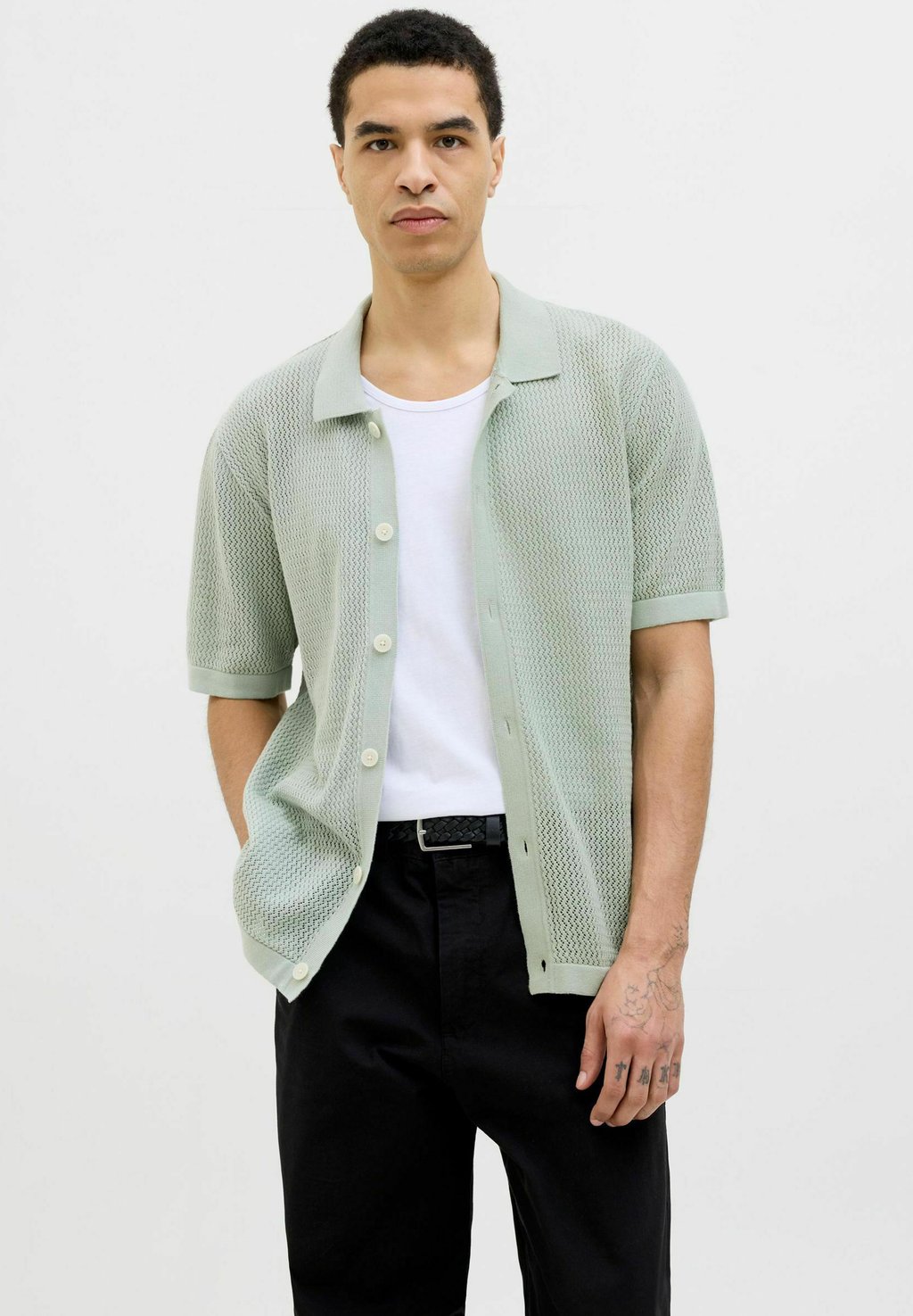 

Рубашка EINFARBIG Jack & Jones PREMIUM, мятный
