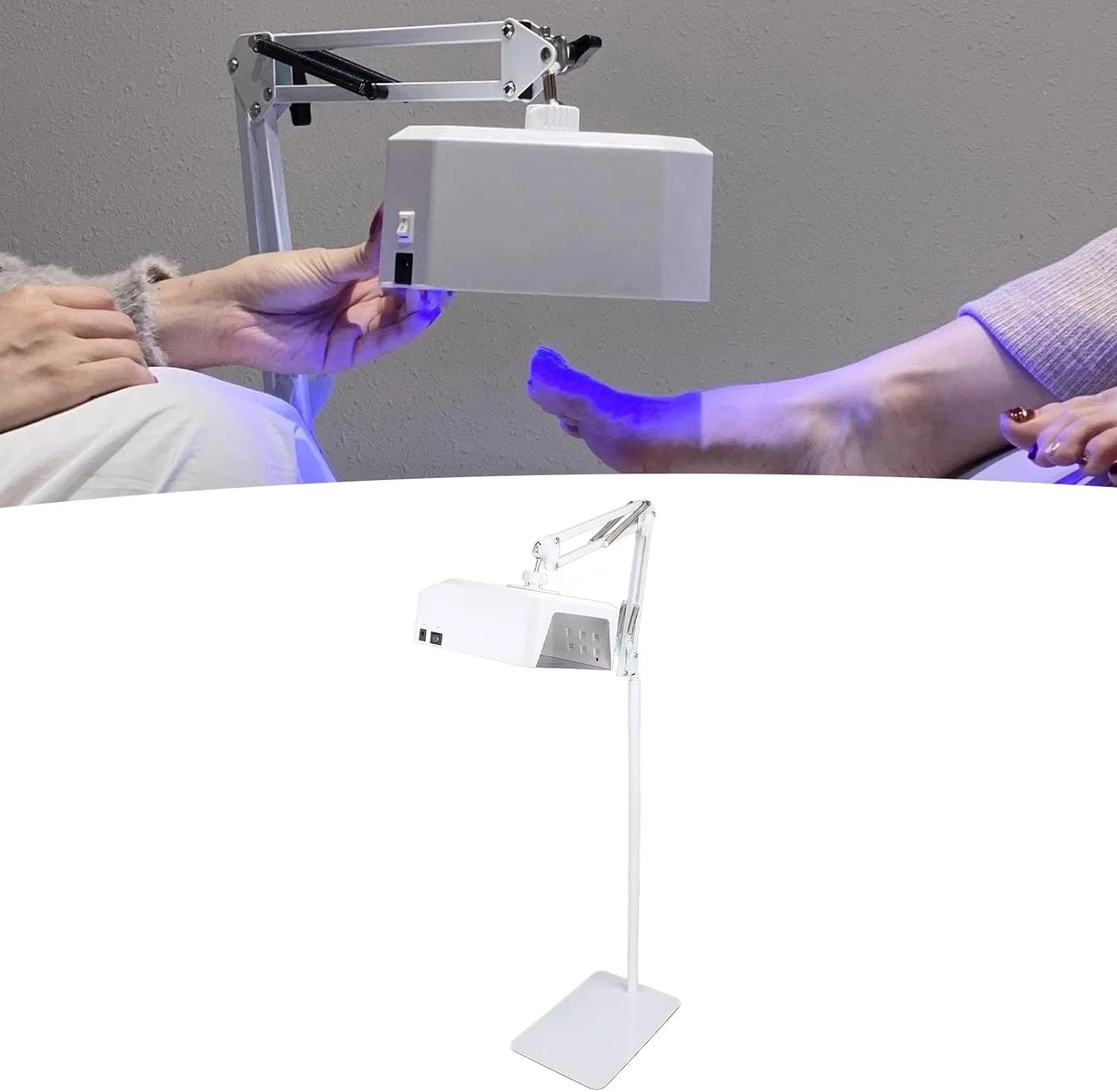 UV LED лампа для ногтей Fydun 48 Вт с вращающейся подставкой Fydun — фото 4