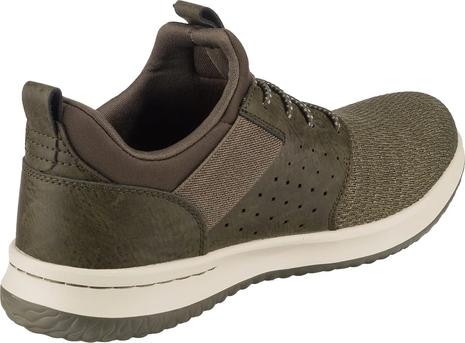 Мужские кроссовки Skechers Delson Camben, оливковый — фото 4
