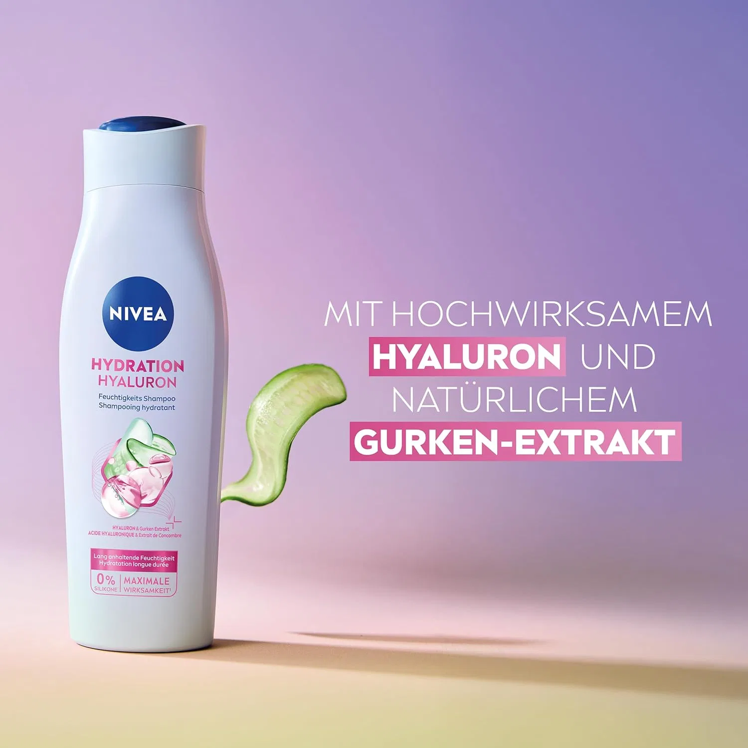Увлажняющий шампунь «Hydration Hyaluronic» от Nivea Beiersdorf — фото 2