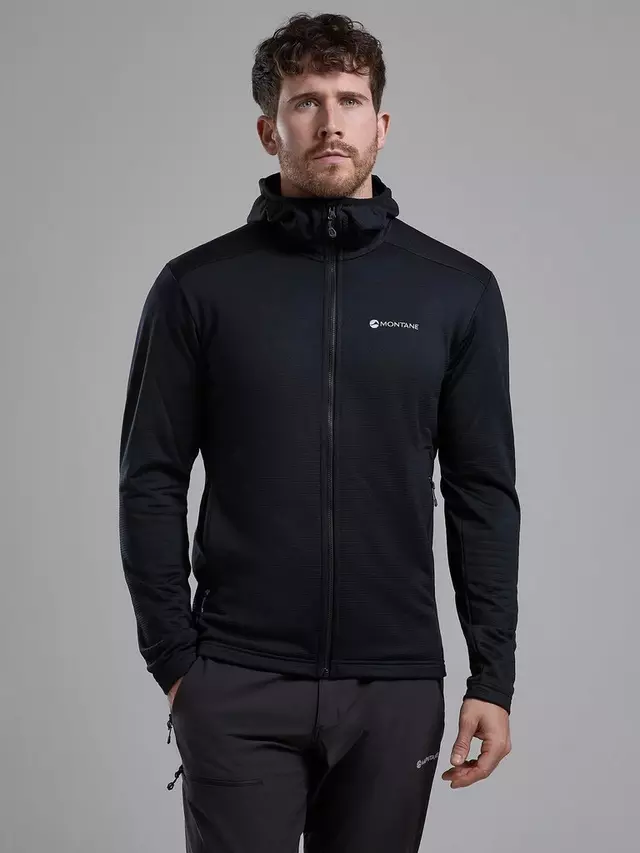 

Худи Montane Protium Lightweight Breathable Zipped, черный