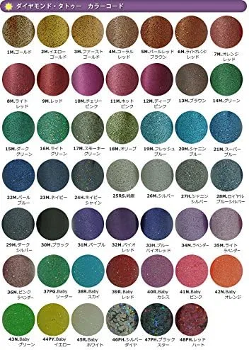 Глиттер для тела Diamond Tattoo S.REGGINA, 15 мл, жемчужно-красно-коричневый — фото 2
