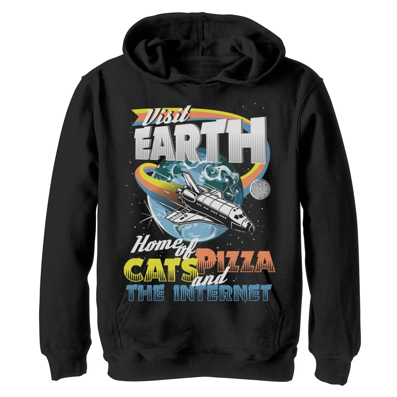 

Толстовка с рисунком Fifth Sun Earth Vacation для мальчиков 8–20 лет Fifth Sun