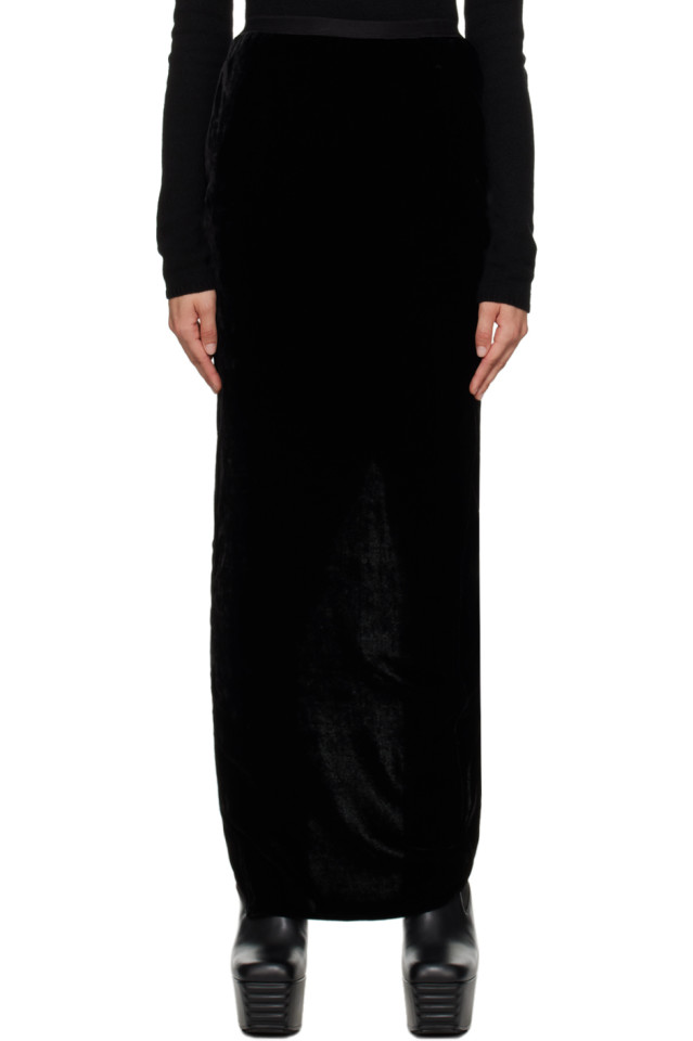 

Юбка-колонна макси Rick Owens, черный