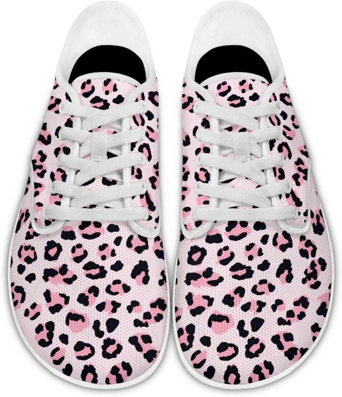 

Кроссовки для женщин Forchrinse с цветочным принтом колибри, шнуровкой, «босоножки» для девушек Y2K, с широким носком, минималистичные, дышащие сетчатые модные кроссовки для прогулок, розовый