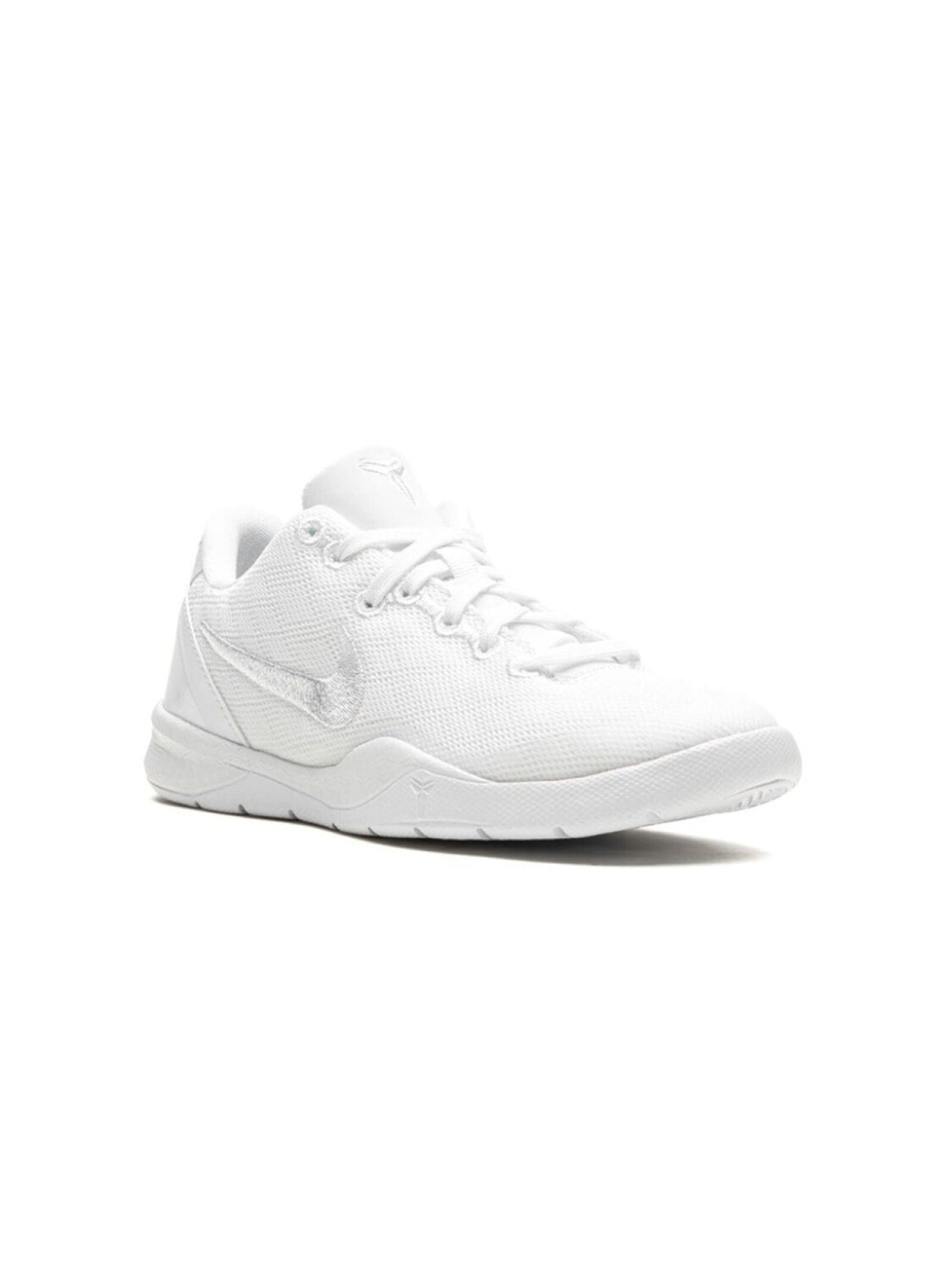 

Nike Kids Kobe 8 Protro "Triple White" sneakers, белый