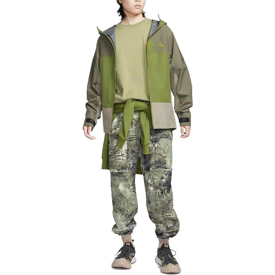 Брюки-карго мужские Oil Green/Oil Green Nike, зеленый — фото 3
