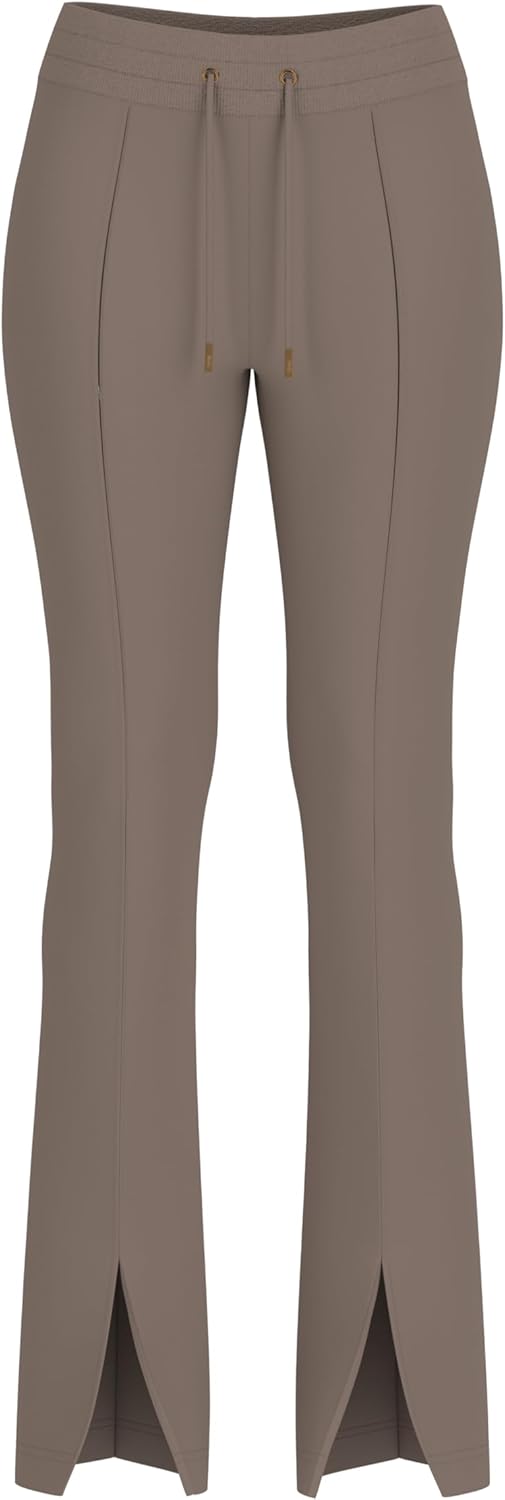 

GUESS Женские Скуба Замшевые Спортивные Штаны, Walnut Shell Multi