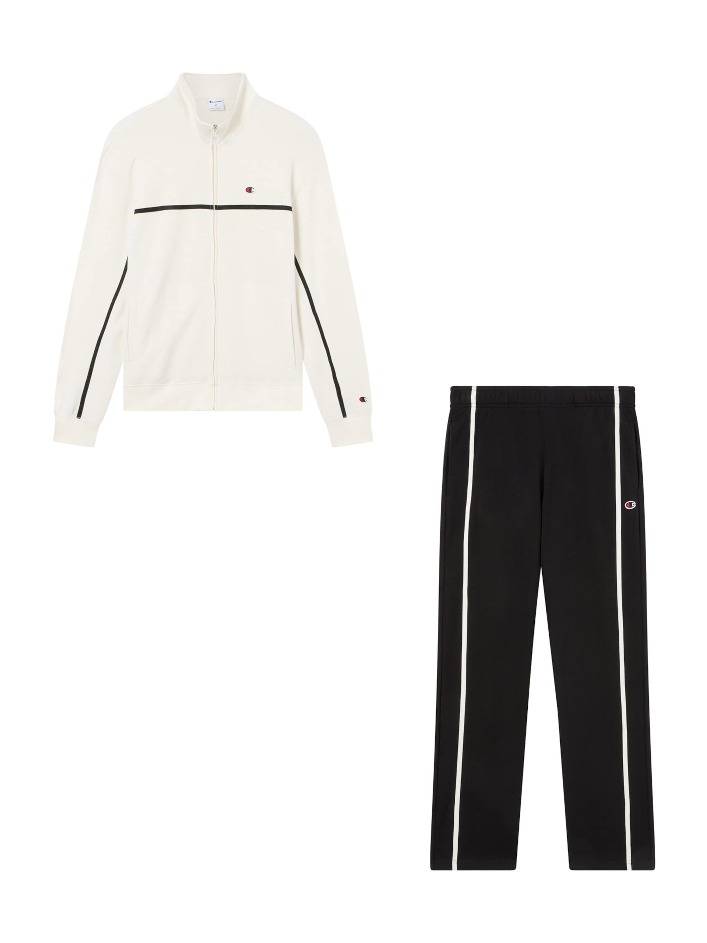 

Champion Authentic Athletic Apparel Спортивный костюм в черном и белом цветах
