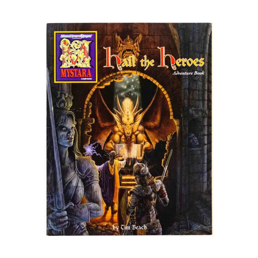 

Hail the Heroes - Adventure Book Only!, Mystara, мягкая обложка