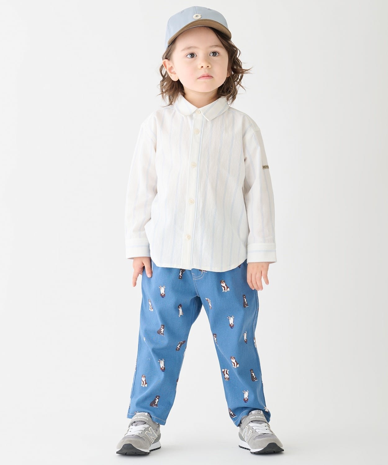 Эластичные брюки NICO Chef Petit main, Blue Green