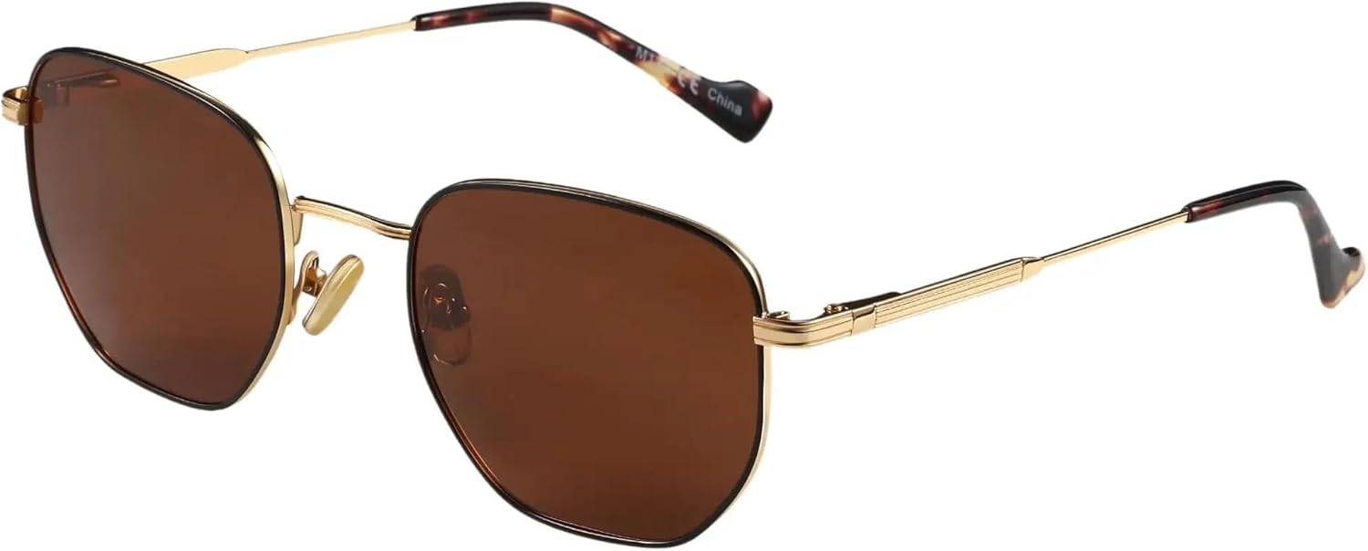 

Солнцезащитные очки с защитой от УФ-излучения UV400 | Металлическая оправа | Для женщин и мужчин | Линзы конфетных цветов | Для занятий спортом на открытом воздухе и вождения DSVIGF, 02 Tea Lens