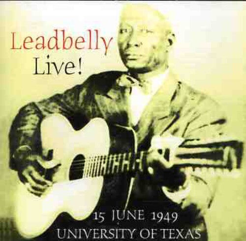 

CD диск Leadbelly: Leadbelly Live