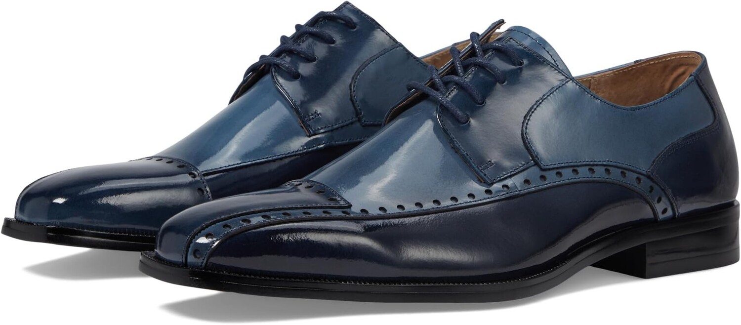 

Оксфорды Plaza Cap Toe Oxford Stacy Adams, цвет Blue Multi
