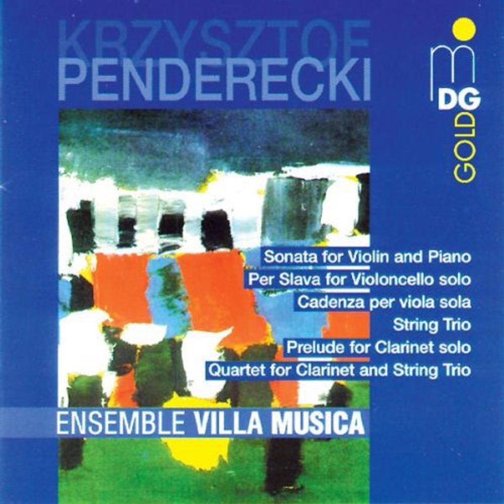 

Диск CD Penderecki: Chamber Music - Krzysztof Penderecki, Ensemble Villa Musica