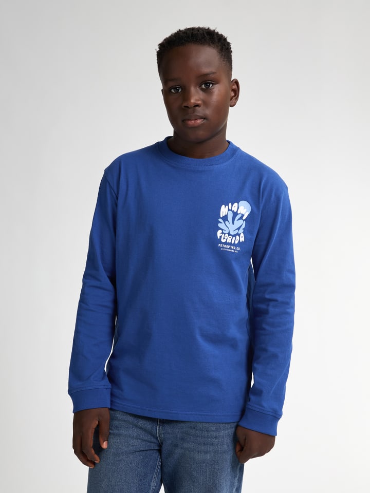 

Рубашка с длинным рукавом Petrol Industries, синий