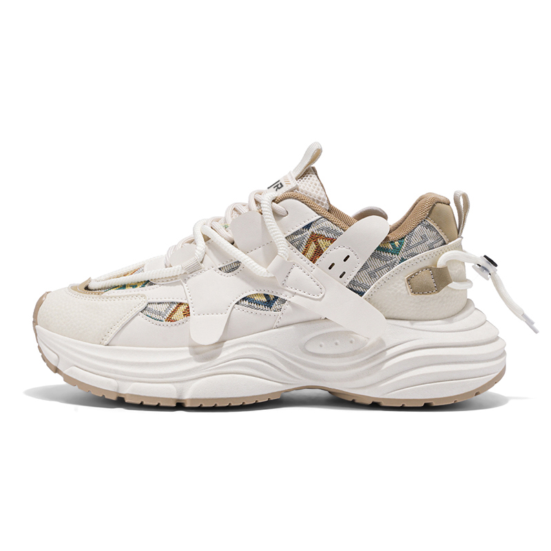 

Нескользящие износостойкие низкие повседневные туфли для мужчин NANJIREN, Beige Khaki