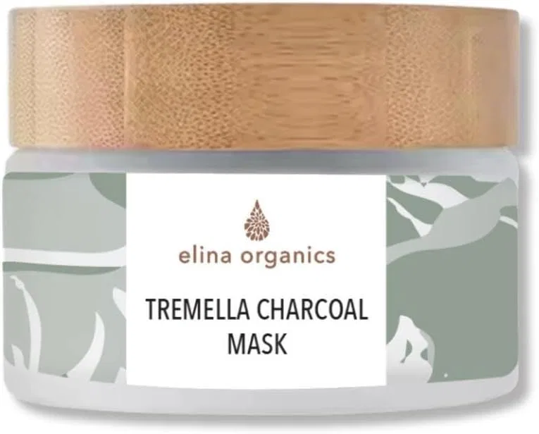Маска для лица Elina Organics — Очищающая Tremella Charcoal Mask, 56.7 г