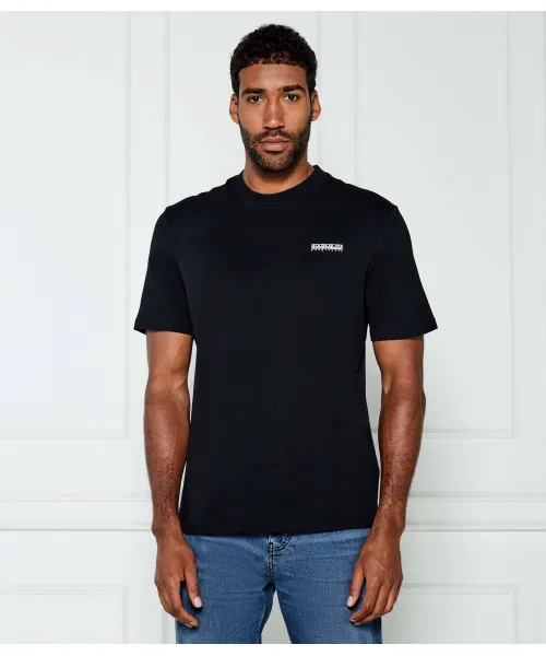 

Футболка s-small box ss Relaxed fit Napapijri, черный
