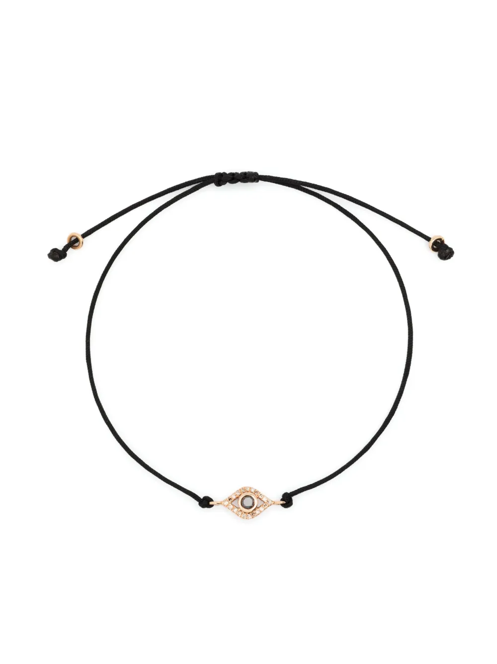 

Браслет Mini Evil Eye из розового золота с бриллиантами Anil Arjandas, розовый
