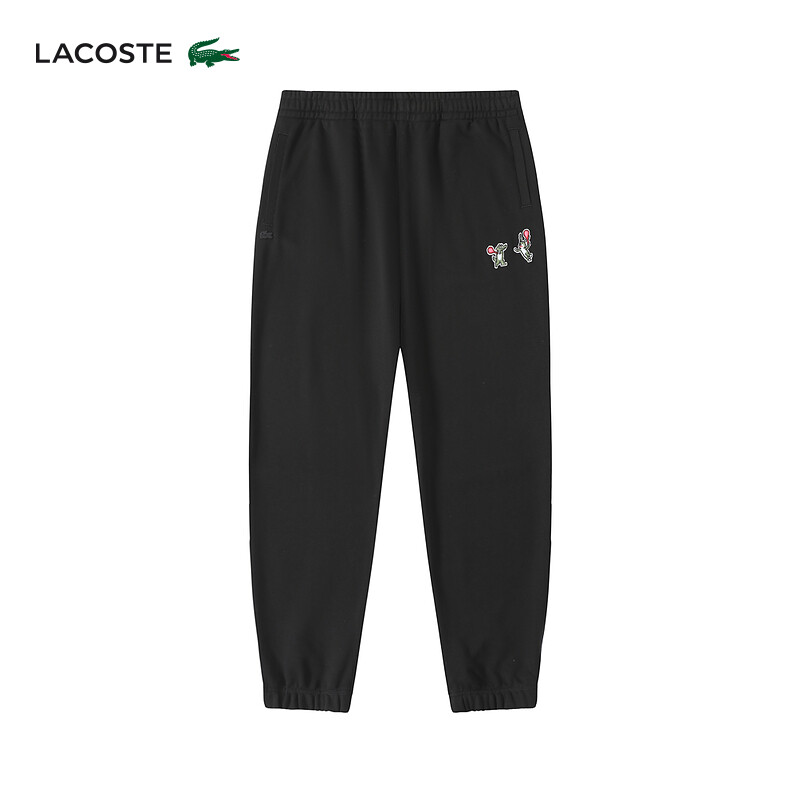 

Брюки унисекс Lacoste повседневные, черный