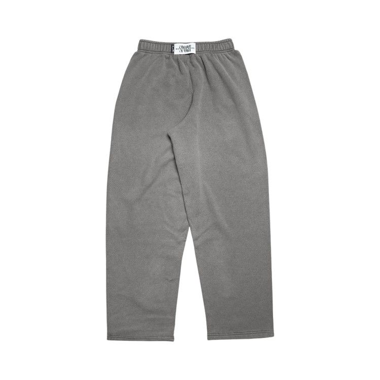 Спортивные брюки Nike x Martine Rose Fleece Pants 'Charcoal Grey/White' — фото 2