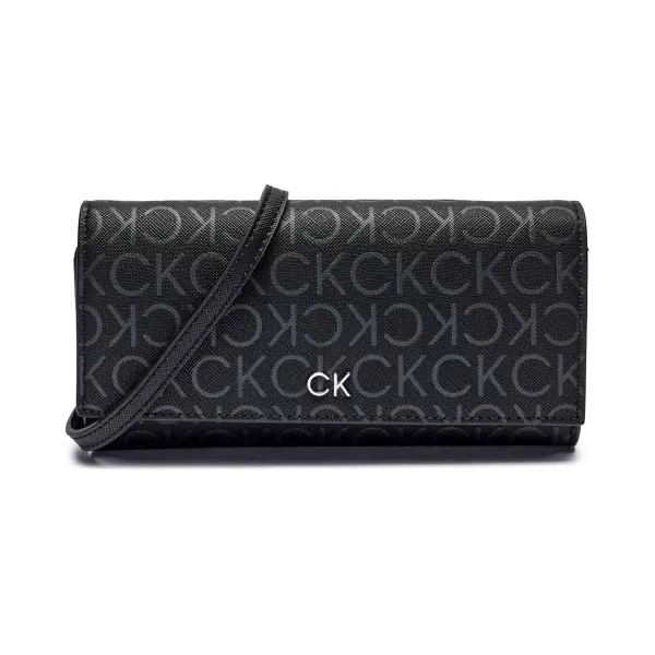 

Ежедневный клатч/кошелек Calvin Klein, черный
