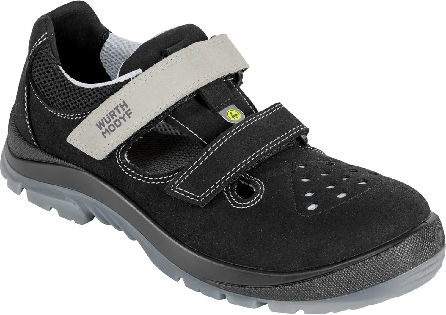 Защитные сандалии WURTH MODYF S1P ESD SRC Sport Crux, черный