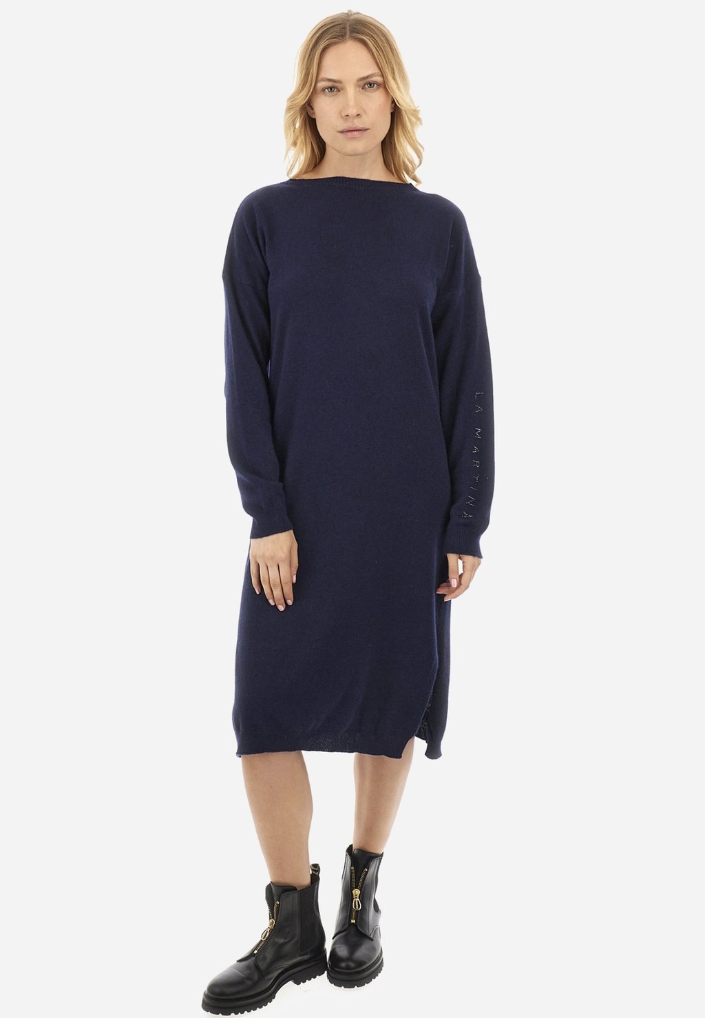 

Платье-джемпер LONG-SLEEVED DRESS La Martina, синий