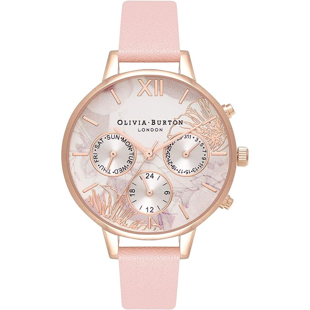 

Часы из разноцветной синтетической кожи Olivia Burton
