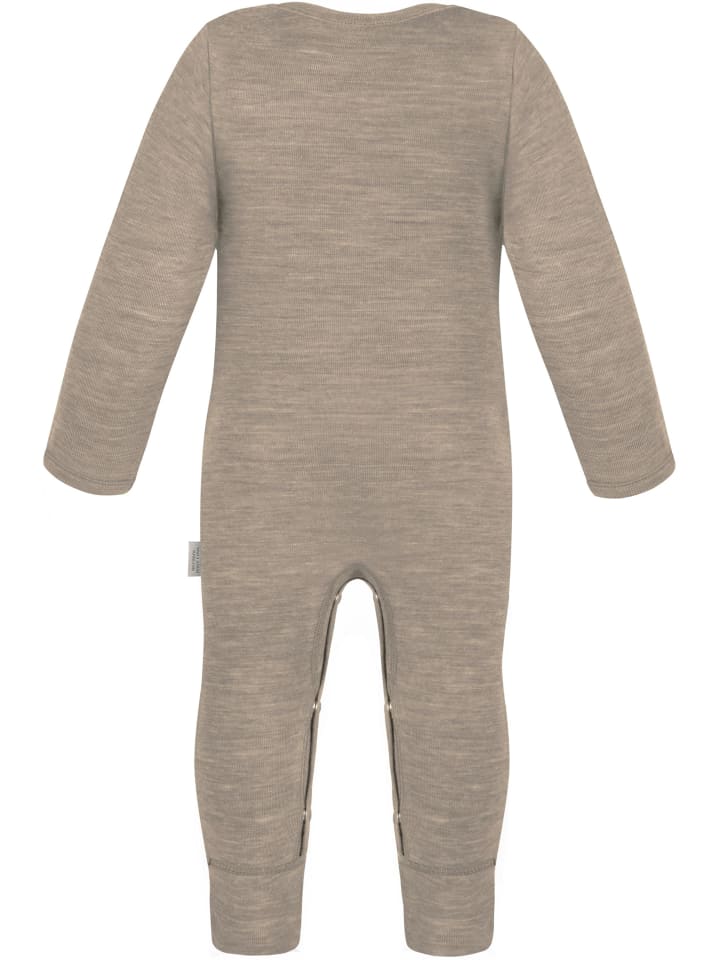 Комбинезон Baby Merino Tangoio бежевого цвета Normani Outdoor Sports — фото 2
