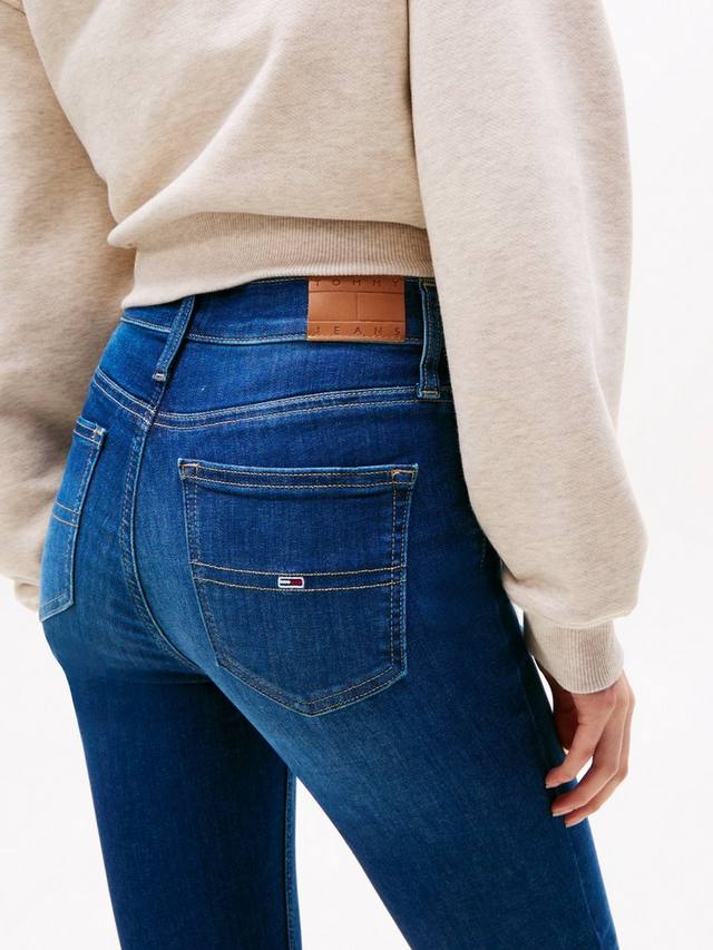 Нора скинни джинсы с заниженной талией Tommy Hilfiger, Dark Blue — фото 4