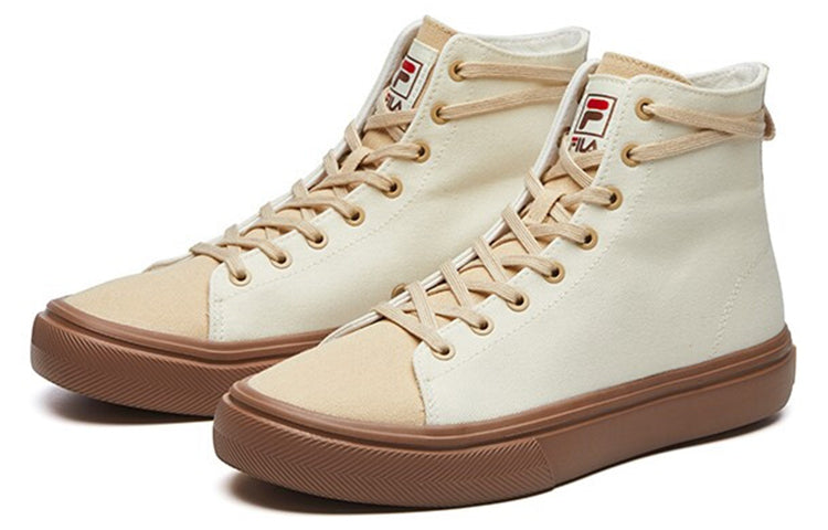 Кеды (WMNS) Fila Fusion 'Beige Brown', белый — фото 3